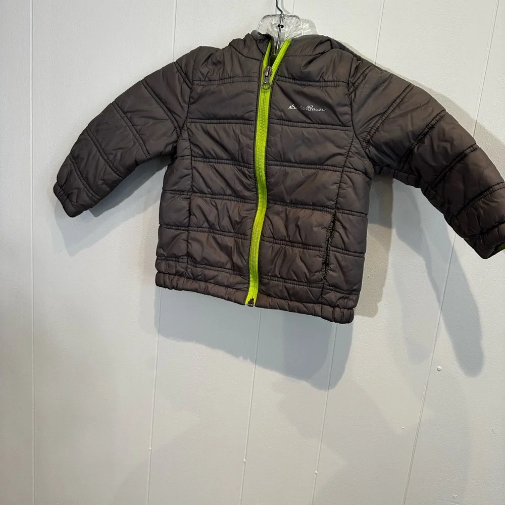 Eddie Bauer Toddler 3T Puffer Jacket Insulated Lightweight EUC